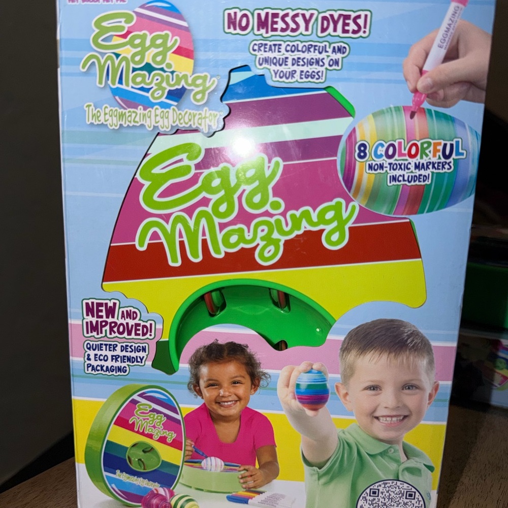 Kids Egg Decorating Kit - Multicolor